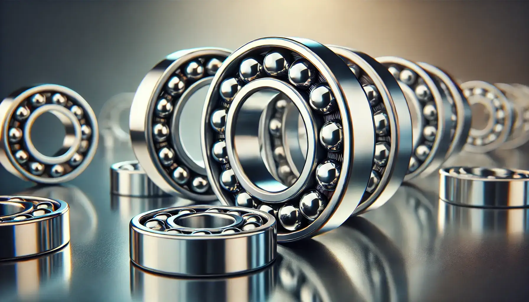 ball bearing in a row