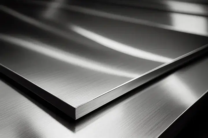 a stainless steel sheet