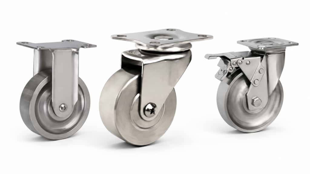 all-stainless steel caster product display image