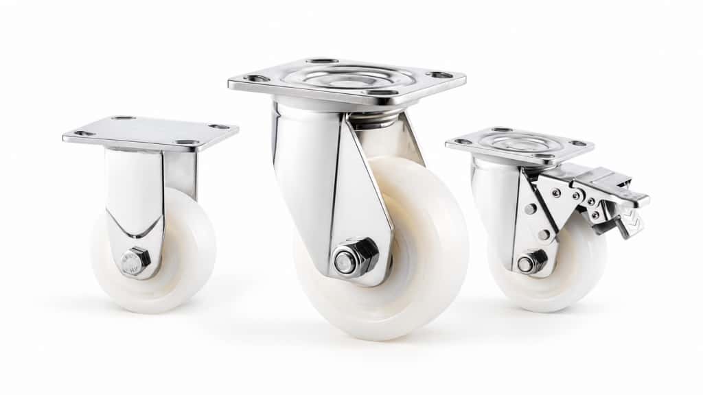 stainless steel caster product display image
